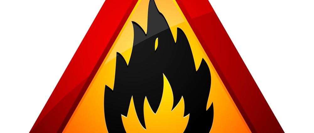 non-compliance with fire safety