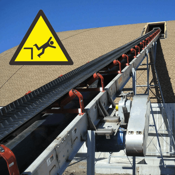 Lincolnshire workers suffers injuries | fall from sloped conveyor