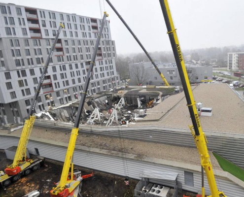 supermarket collapses in latvia min