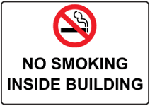 no smoking inside