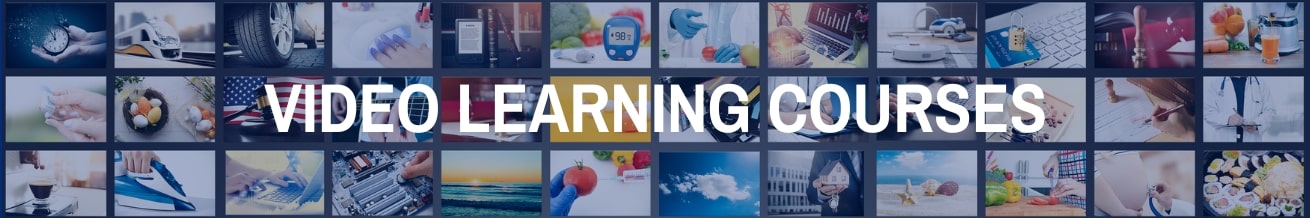 Video Learning Courses Banner