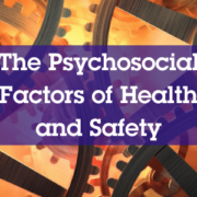 Psychosocial Factors of Health and Safety