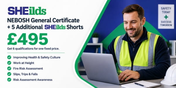 Purchase and get 5 free short courses included - Six qualifications for one fixed price £495