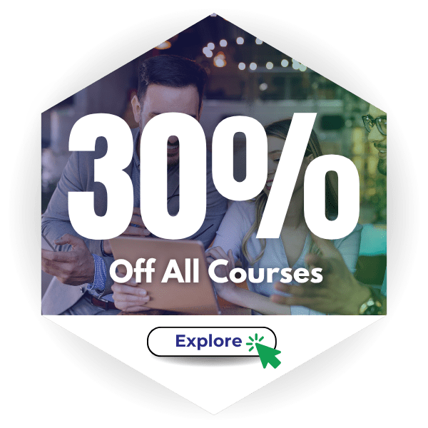 Save 30% Off All Courses