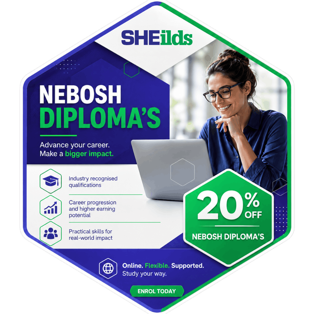 Save 20% off NEBOSH Diplomas